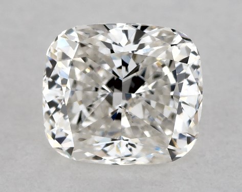 GIA 0.51 Carat H-VS2 Very Good Cut Cushion Modified Diamond